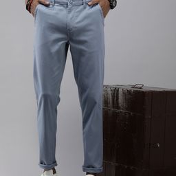 Roadster Men Slim Fit Chinos Trousers-image-91