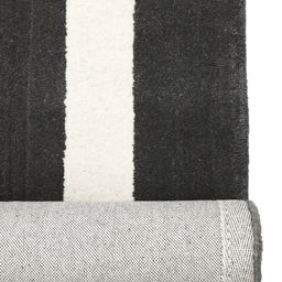 PRESTO Grey & Whiite Printed Woolen Carpet image 3