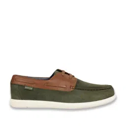 Mochi Men's Green Mojri Shoes-picture-2