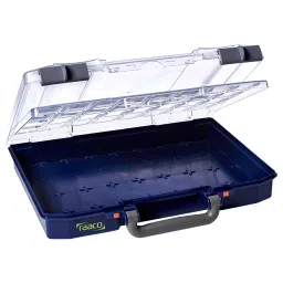 RAACO CARRYLITE W/DBL LID, 278X58X337MM, BLU, 142847-46
