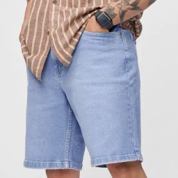 The Souled Store Blue Cotton Shorts-image-51