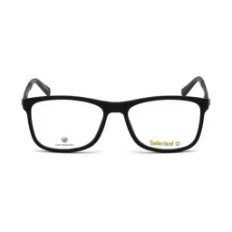 Timberland Black Rectangular Eye Frames for Men-4