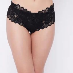 Secrets By ZeroKaata Black Lace Panty-image-89