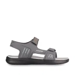 Furo by Red Chief Men's Smoke Grey Floater Sandals-image-58