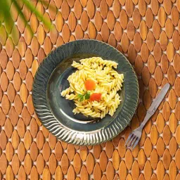 ExclusiveLane Reef Green Ceramic Dinner Plate-image-33