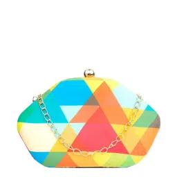NR by Nidhi Rathi Multicolor Fabric Clutch-63