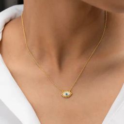 Shaya 92.5 Sterling Silver Kismet Necklace for Women-image-26