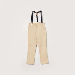 Fame Forever by Lifestyle Kids Cream Cotton Regular Fit Pants-image-73
