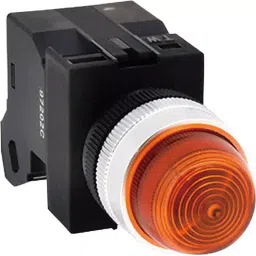IDEC TW Series Round LED Pilot Light with 22 mm Mounting Hole Dia, APW2126DA-20