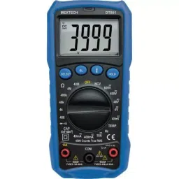 Mextech Digital TRUE RMS Multimeter 400 Ω to 40 MΩ 40 mA to 10 Amp, DT801-12
