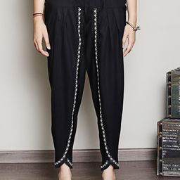 Spring Soul Women Embroidered Dhoti Pant-13