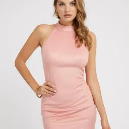 Guess Coral Print Sleeveless Dress-image-64
