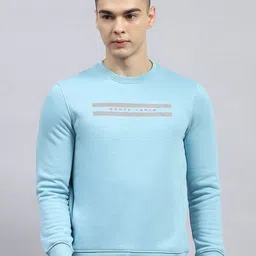 Monte Carlo Men Printed Round Neck Cotton Pullover Sweatshirt-image-62