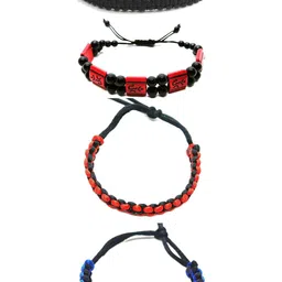 Dynamic Retail Global Set of 4 Men Cuff Bracelet-image-14
