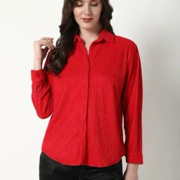 showoffff SHOWOFF Red Regular Fit Shirt-picture-5