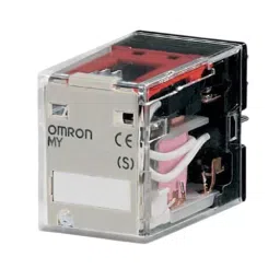 Omron MY Series Miniature Power Relay PCB Mount 4PDT 220/240 V AC, MY4N-CR AC220/240 (S)-13
