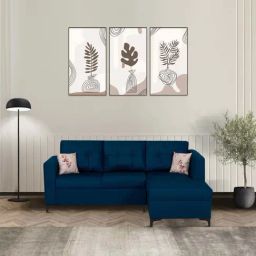 Trevi Omega RHS 5 Seater Sectional Sofa (Velvet Blue)-image-60