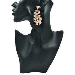 j & c fashion arena J & C Fashion Are Stainless Steel Gold-Plated Earrings-picture-49