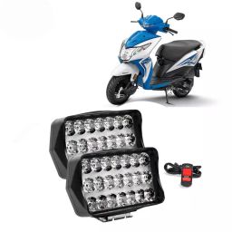 Cartronics 21 LED Fog Light With On/Off Switch  for Honda Deo White(Set of 2 Pcs)-22