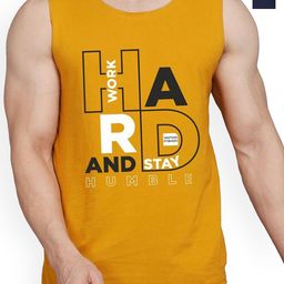 Woostro Pack Of 2 Printed Pure Combed Cotton Gym VestsRS26 CMB (MORE NAVY) (HARD MUSTARD)-image-87