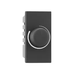Legrand Rotary Dimmer Allzy 400 W 1 Module Matt Black, 6812 43 Pack of 5 Pcs)-40