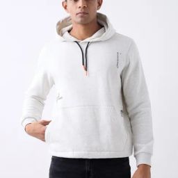 Spykar Beige Cotton Regular Fit Hooded Sweatshirt-picture-19