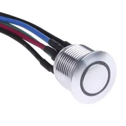 RS PRO Illuminated Push Button Switch Momentary 16 mm SPST RGB LED 36 V DC, 1759387-picture-28