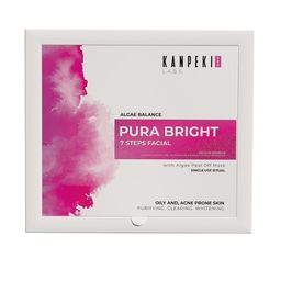 Kanpeki Algea Balance Pure Bright 7 Steps Facial Kit - 120g-image-79