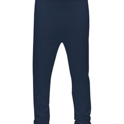 3PIN Full Length Solid Leggings - Navy Blue-image-76