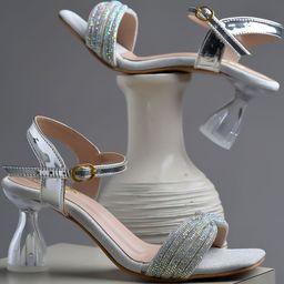 Stylestry Girls Synthetic Block Sandal Heels-picture-31