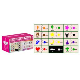 Wissen Colour Matching Puzzle Medium Level Multicolour - 24 Pieces image 2