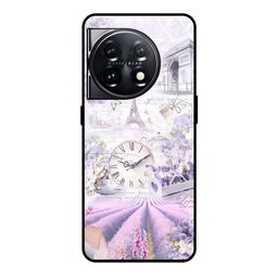 QRIOH Floral Printed OnePlus 11 5G Back Case Mobile Accessories-image-88