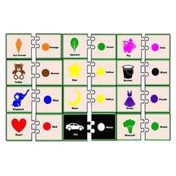 Wissen Colour Matching Puzzle Medium Level Multicolour - 24 Pieces image 4