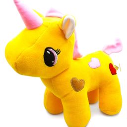 Goldenhub Unicorn 30 Cm Standing Small- Yellow image 4