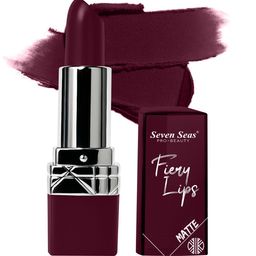 Seven Seas Fiery Lips Matte Lipstick - 3.5 g - Rose 2-303-picture-46