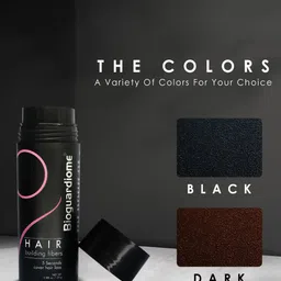 Bioguardiome Set Of 4 Hair Building Fiber Cover Hair Loss - 25 g Each - Black image 4