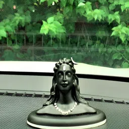 Afterstitch Black Polyresin Showpieces-27