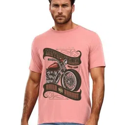 BLUEFICUS Graphic Printed Round Neck Bio Finish Slim Fit T-shirt-image-72