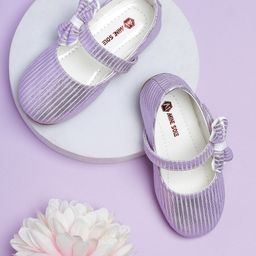 Minesole Girls Striped PU Flatforms-image-90