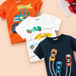 YK Boys Printed Applique T-shirt-image-7
