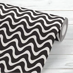 ArtzFolio Black & White Printed UV Resistant Wallpaper-image-45