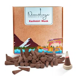 Nirmalaya Brown 40 Pieces Kashmiri Musk Dhoop Cones-26