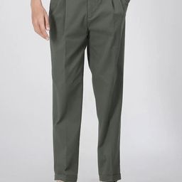 RARE RABBIT Men Tailored Pleated Trousers-image-5