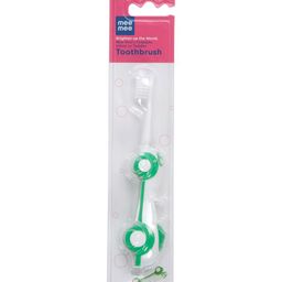 Mee Mee Foldable Infant to Toddler Tootbrush - Green & White-image-3