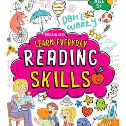 Dreamland Reading Skills Activity Book with Stickers - Learn Everyday Series For Children-17
