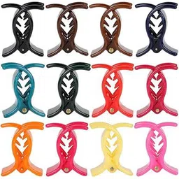 DIAN Women Pack Of 12 Assorted Claw Clip-image-61