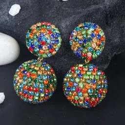 KPOP Contemporary Drop Earrings-image-45