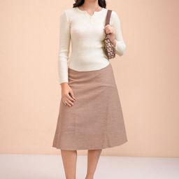 Basics By Tokyo Talkies Women Cable Knit Pullover-image-99
