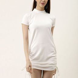 VANGULL Women Jacquard T-shirt Mini Dress-picture-23