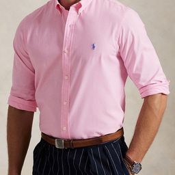 Polo Ralph Lauren Men Slim Fit Button-Down Collar Solid Cotton Formal Shirt-picture-19